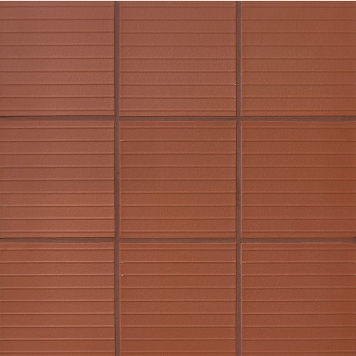 Metropolitan 6" x 6" x 1/2" Floor and Wall Tile in Commercial Red