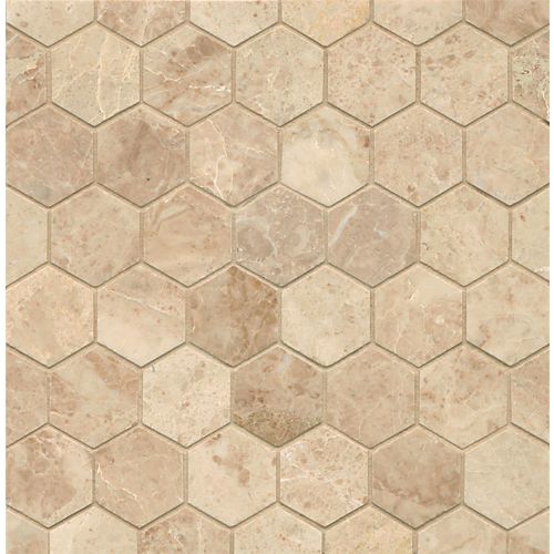 Cappuccino 2" x 2" Wall Mosaic