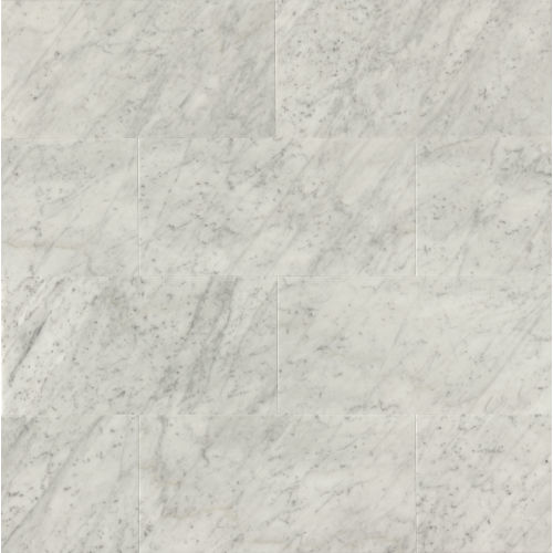 White Carrara 18" x 36" Floor & Wall Tile