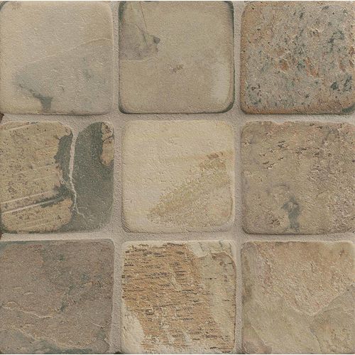 Autumn Mist 4" x 4" x 3/8" Floor and Wall Tile