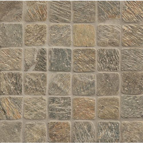 Desert Gold 2" x 2" Floor & Wall Mosaic