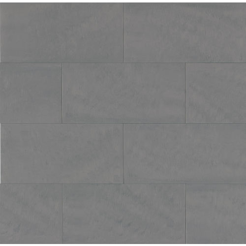 Area 3D 12" x 24" x 3/8" Floor and Wall Tile in Grey