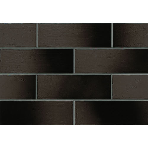 Aura 4" x 12" x 3/8" Wall Tile in Jet
