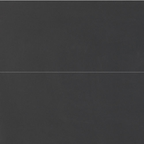 Plane 30" x 60" x 1/4" Floor and Wall Tile in True Black Polished