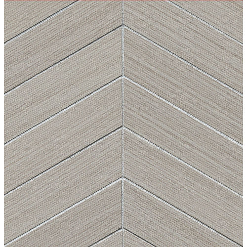 City Scene 2" x 2" Floor & Wall Mosaic in Silver