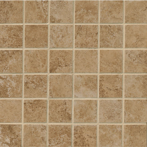 Fantasia 2" x 2" Floor & Wall Mosaic in Pecan