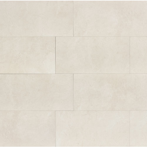 Marfil 12" x 24" Floor & Wall Tile in Alabaster
