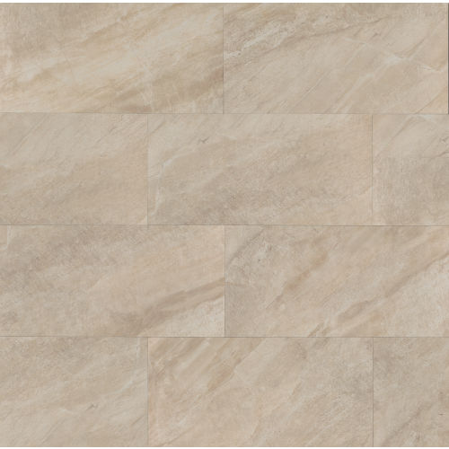 Stone Mountain 12" x 24" Floor & Wall Tile in Alabaster