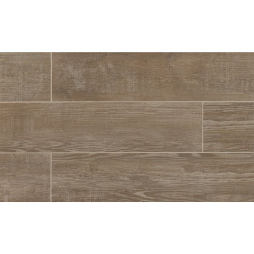 Bayou Country 8" x 36" x 3/8" Floor and Wall Tile in Taupe