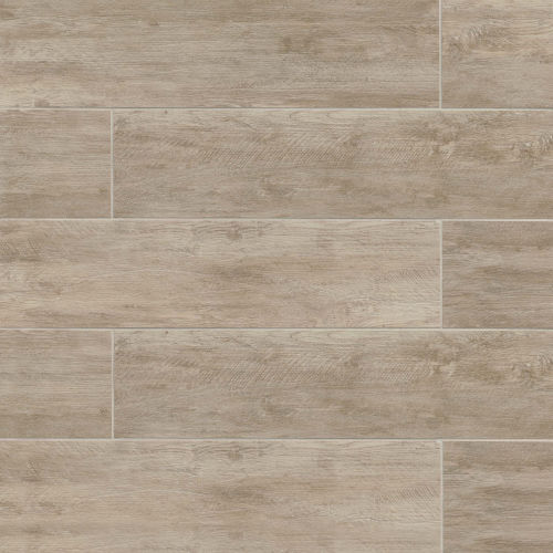 River Wood 8" x 24" Floor & Wall Tile in Oak