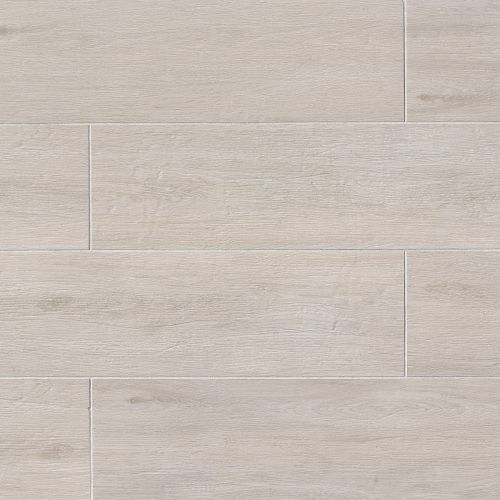 Titus 8" x 36" x 3/8" Floor and Wall Tile in White