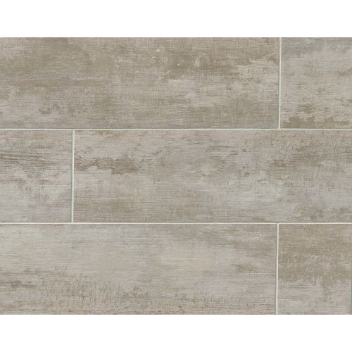Vintage 8" x 36" Floor & Wall Tile in Silver