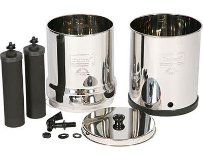 Priming Black Berkey Filter Emelments