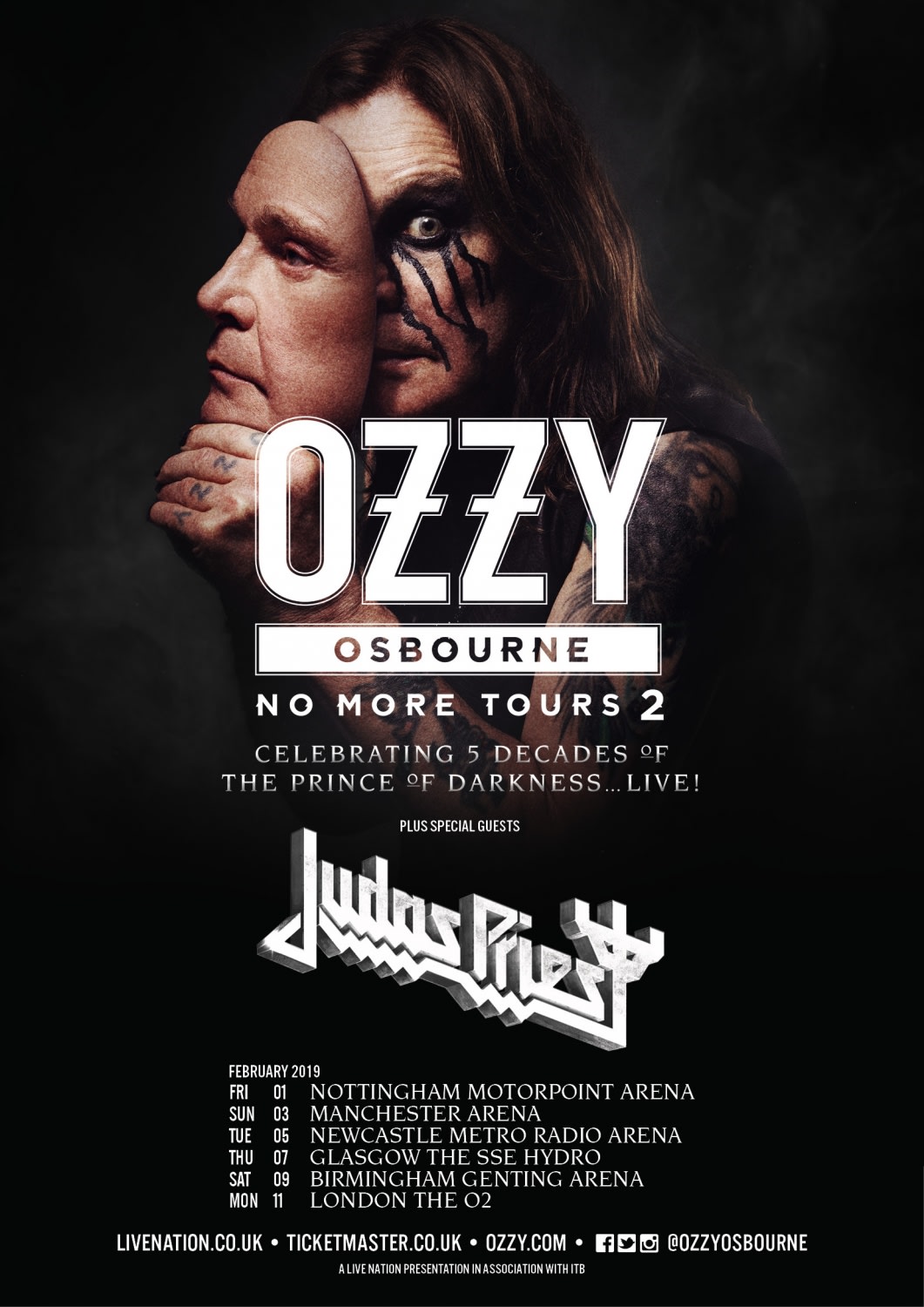 ozzy osbourne concert ticket cost