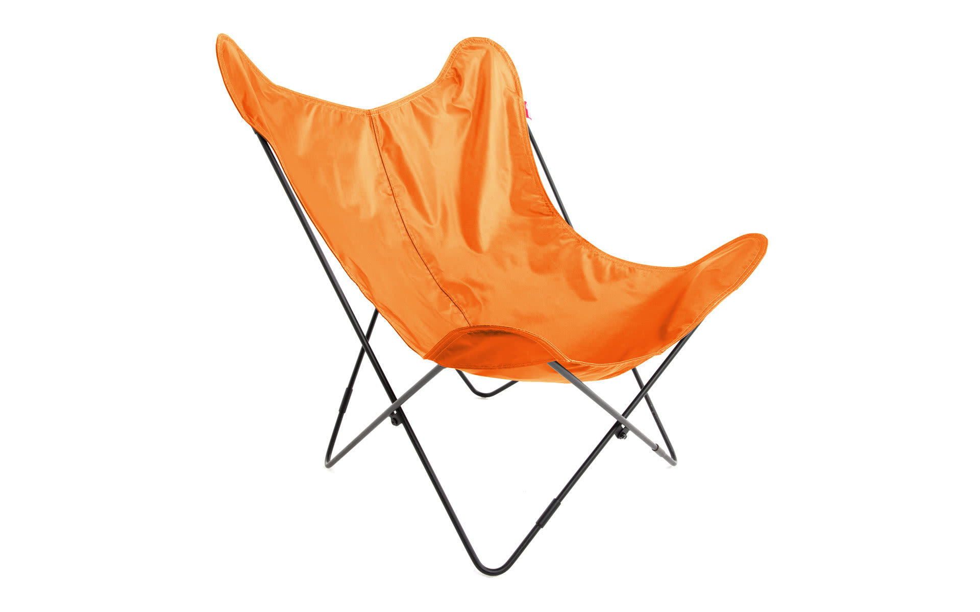 Butterfly Chair - Polyester-COL15 - Orange-Black