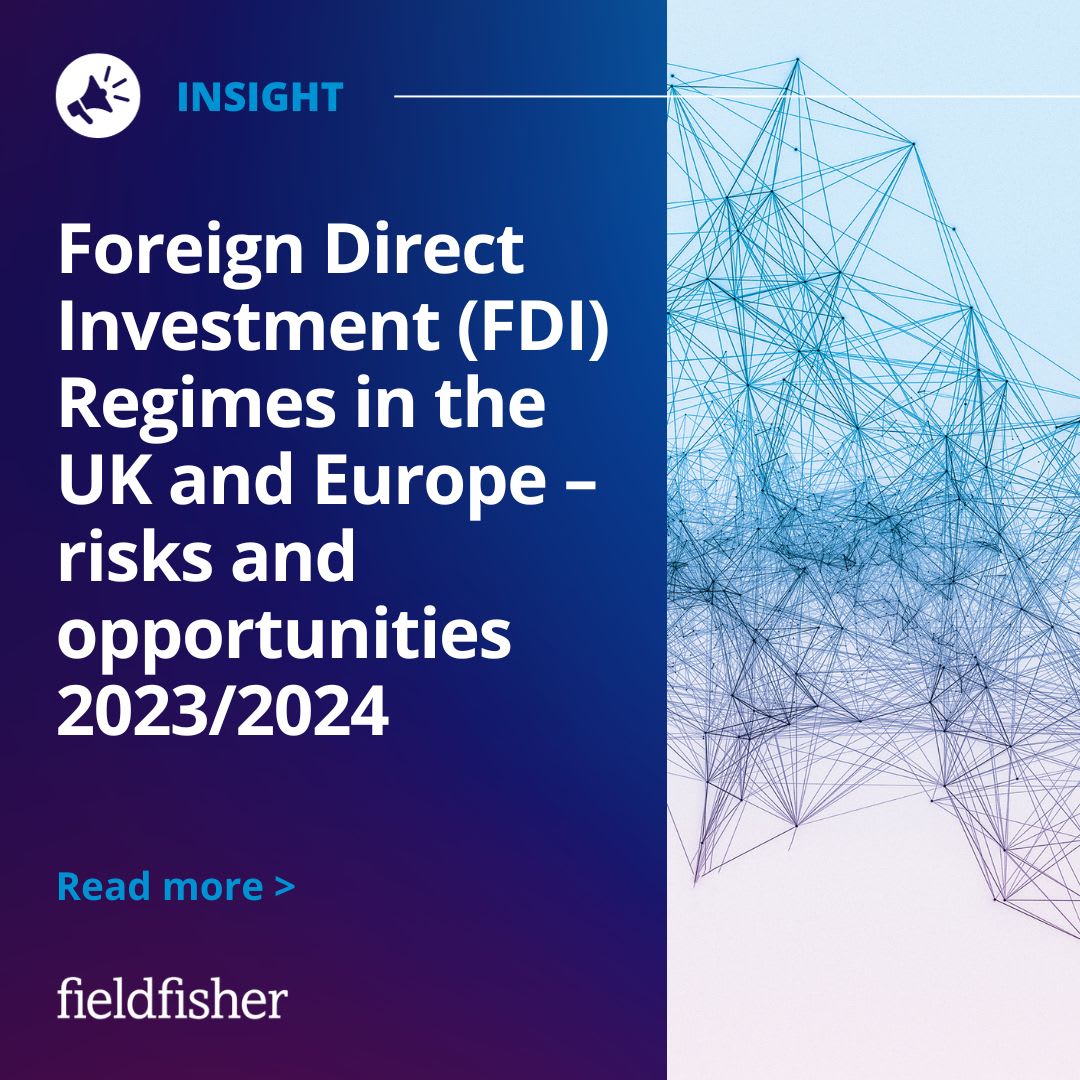 Foreign Direct Investment Fieldfisher