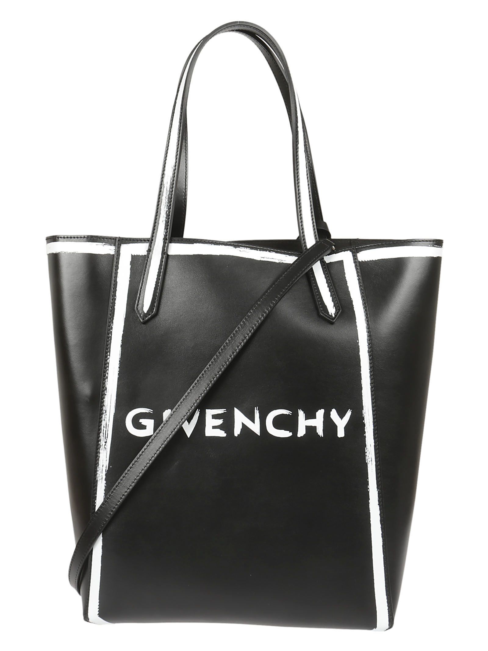givenchy logo shopper tote