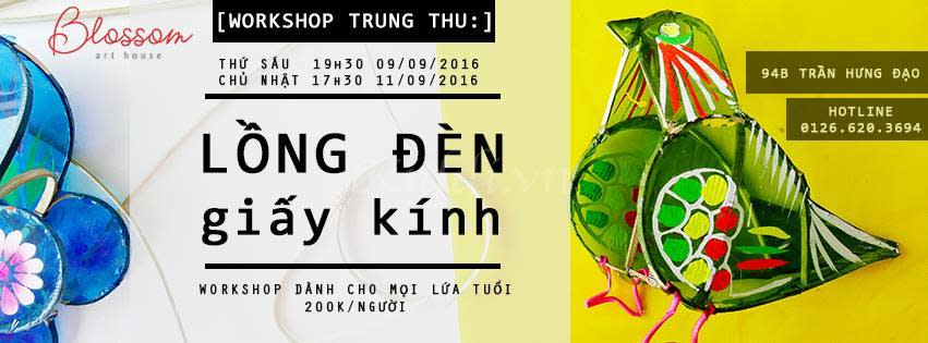 LỒNG ĐÈN GIẤY KÍNH