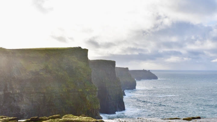 The Cliffs of Moher, Ireland (Image uploaded to Reddit by u/PattyGolfs).