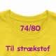 Dobbelte størrelsesmærker som tal til strækstof Dobbelte størrelsesmærker som tal til strækstof