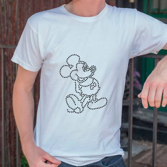 Dotted Mickey - strygemærke Dotted Mickey - strygemærke