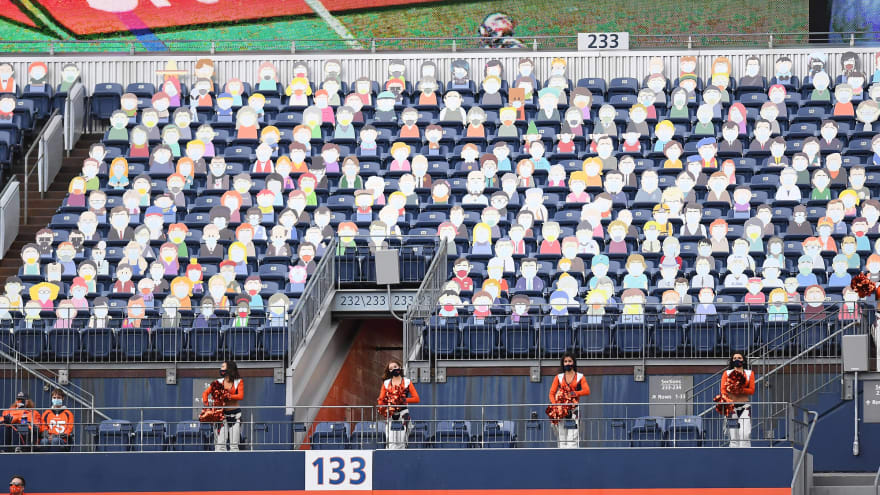 Broncos fill Empower Field with 1,800 'South Park' cutouts | Yardbarker