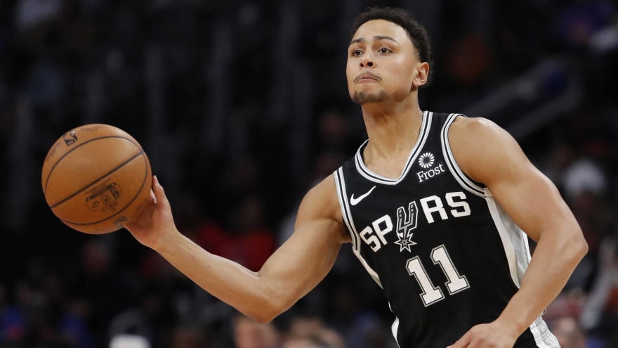 bryn forbes spurs jersey