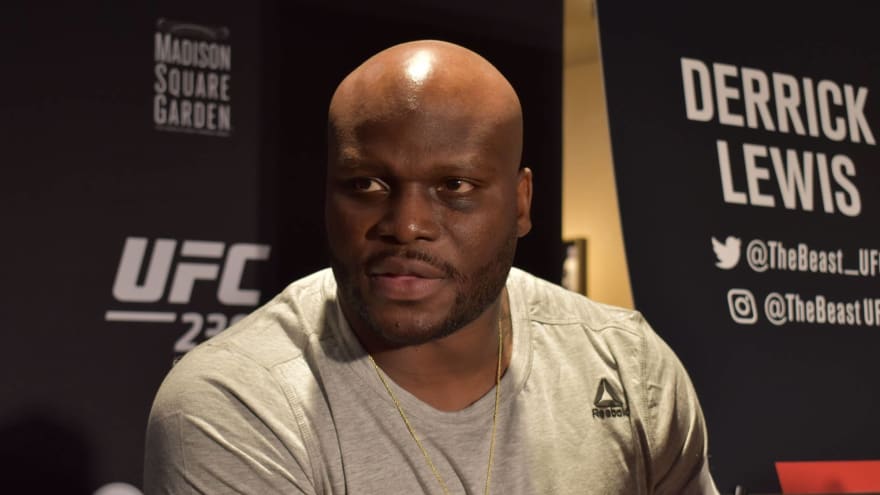 Derrick Lewis got a little too personal in postfight interview | Yardbarker