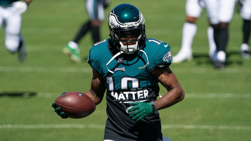 Eagles Desean Jackson Undergoing Tests On Hamstring Yardbarker