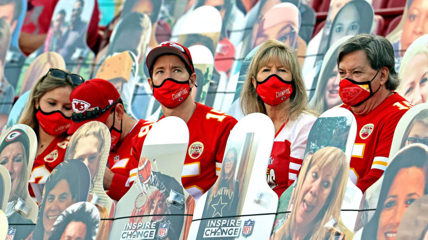 Cardboard Cutout Fans At Super Bowl Had Viewers Fooled Yardbarker Official facebook page of the super bowl. yardbarker com