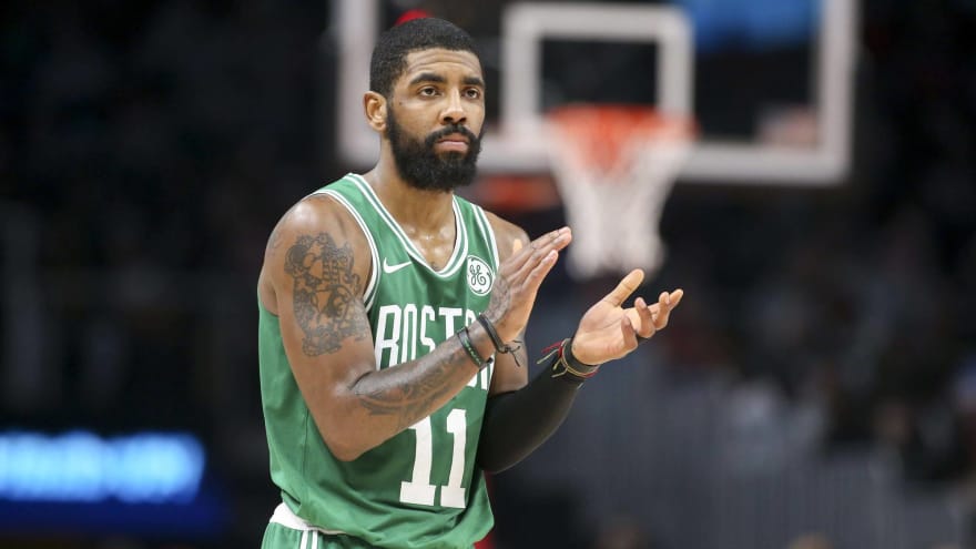 Watch Kyrie Irving Makes Dazzling Between The Legs Pass Yardbarker