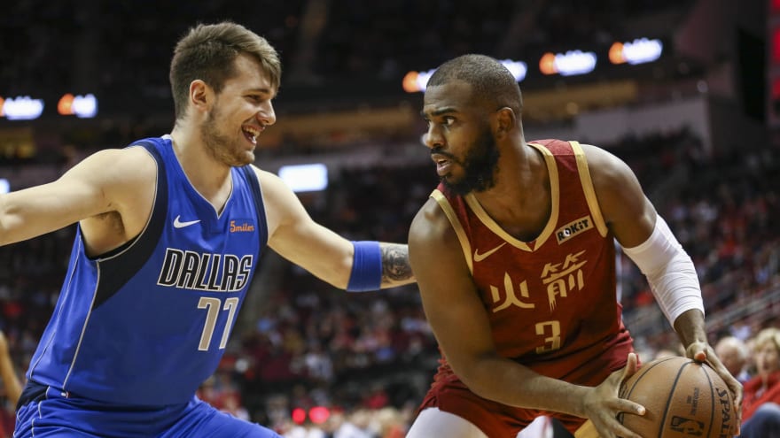 Watch Luka Doncic Goes Full James Harden Against James Harden