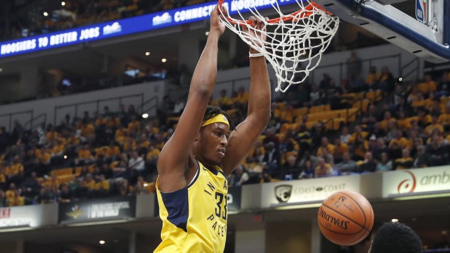 Myles turner dunk