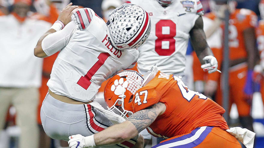 28+ Justin Fields Hit Clemson Background