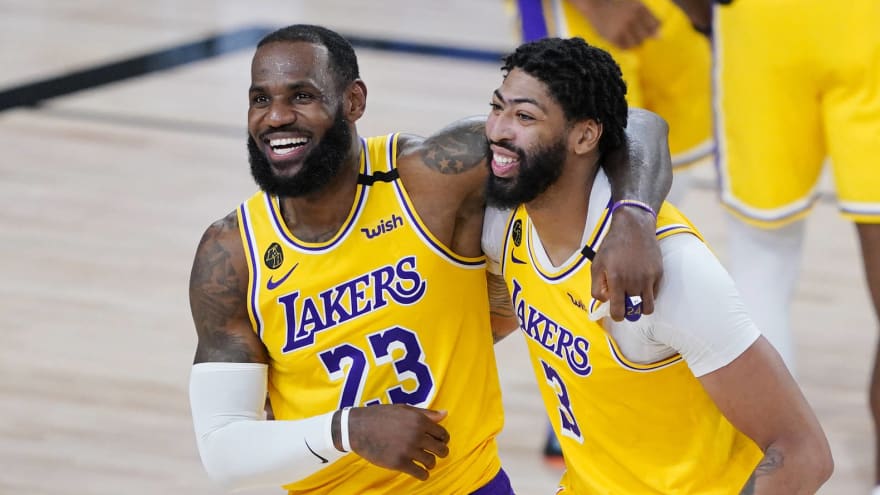 Lakers Duo Headlines 2020 All Nba First Team Yardbarker