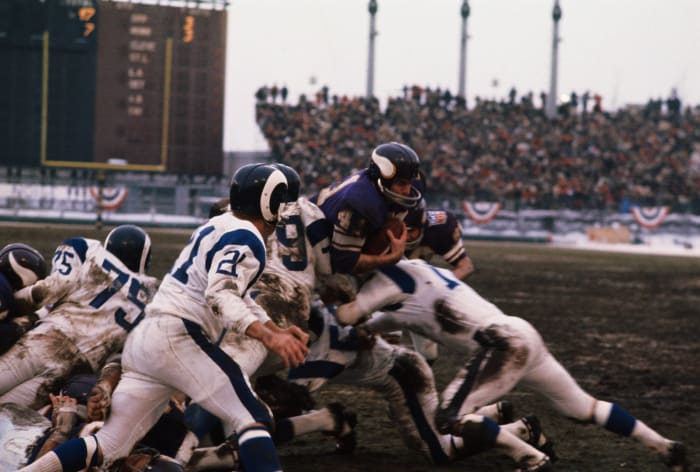 Rams at Vikings, 1969 NFL Western Conference championship