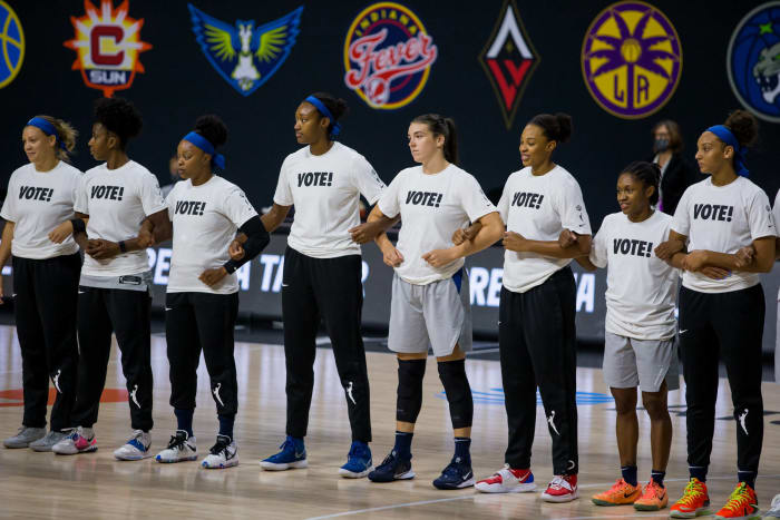 January: The WNBA makes its presence felt