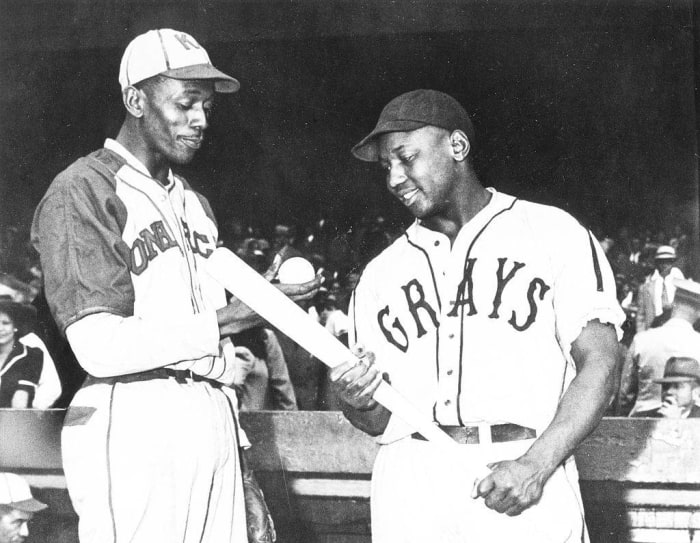 Josh Gibson and Satchel Paige