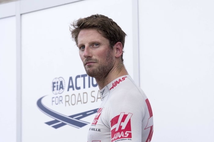December: Romain Grosjean survives horrific crash