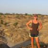 A student studying abroad with SUNY Stony Brook: Kenya - Field School in the Turkana Basin