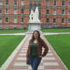 A student studying abroad with Direct Enrollment: Royal Holloway, University of London