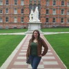 A student studying abroad with Direct Enrollment: Royal Holloway, University of London