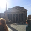 A student studying abroad with IES Abroad: Study Rome - Language & Area Studies