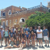 A student studying abroad with SUNY Geneseo: Traveling - Mediterranean Roots Summer Program