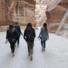A student studying abroad with CET Jordan: Internship