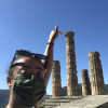 A student studying abroad with CYA (College Year in Athens) - Semester/Academic Year Program