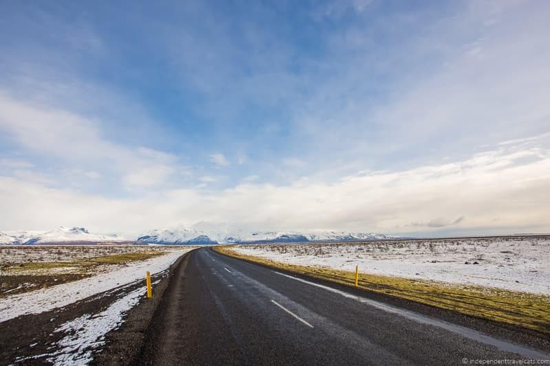 За рулём по зимней Исландии