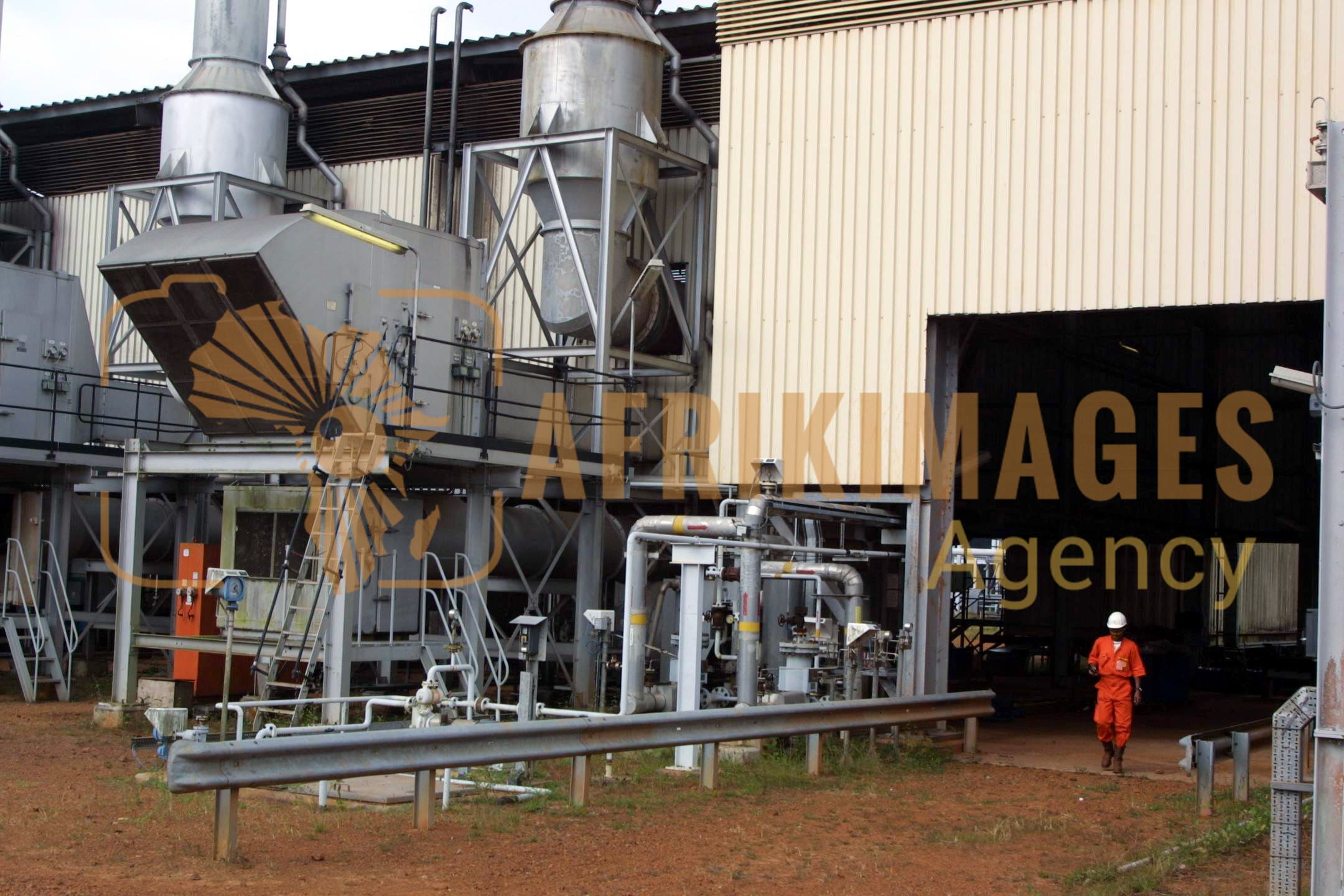 Afrikimages gabon / énergie 