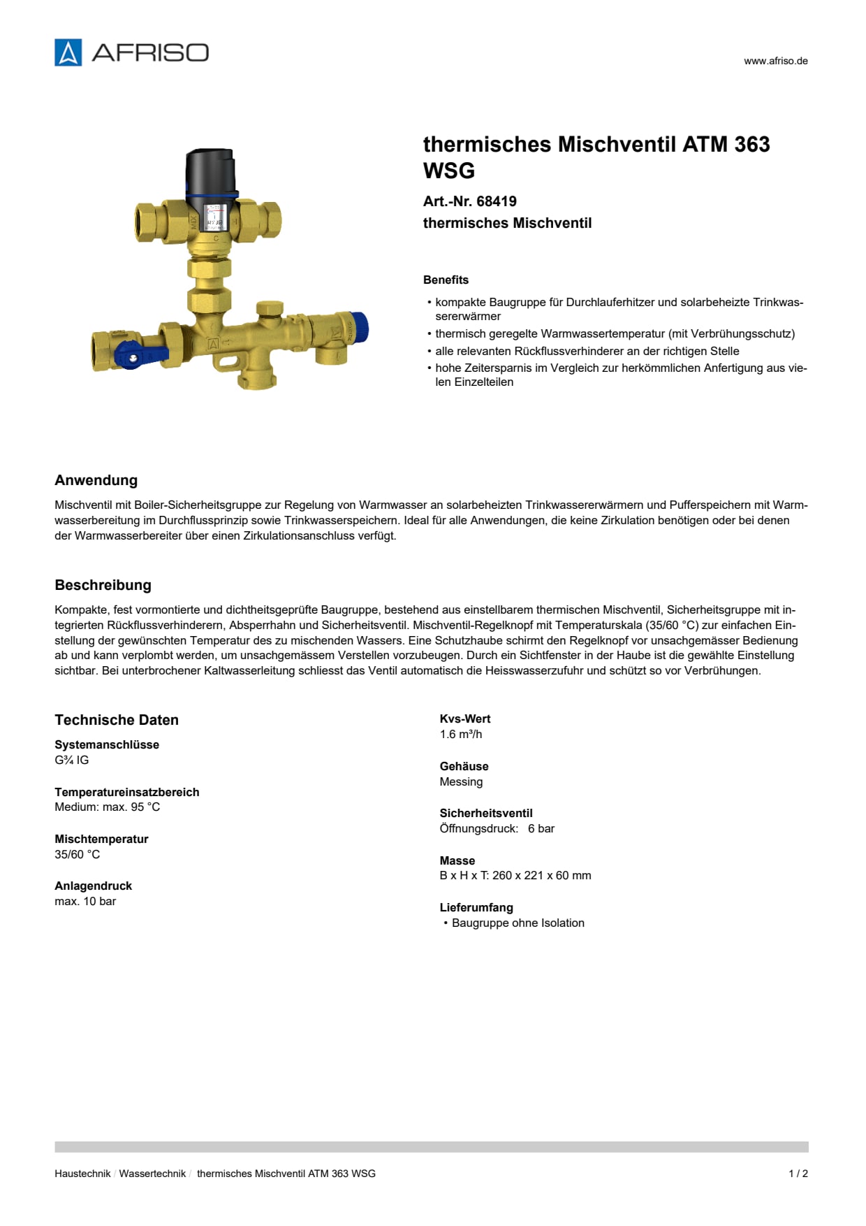 AFRISO_THERMISCHES-MISCHVENTIL-ATM-363-WSG-THERMISCHES-MISCHVENTIL_68419_DEU_CHE.PDF