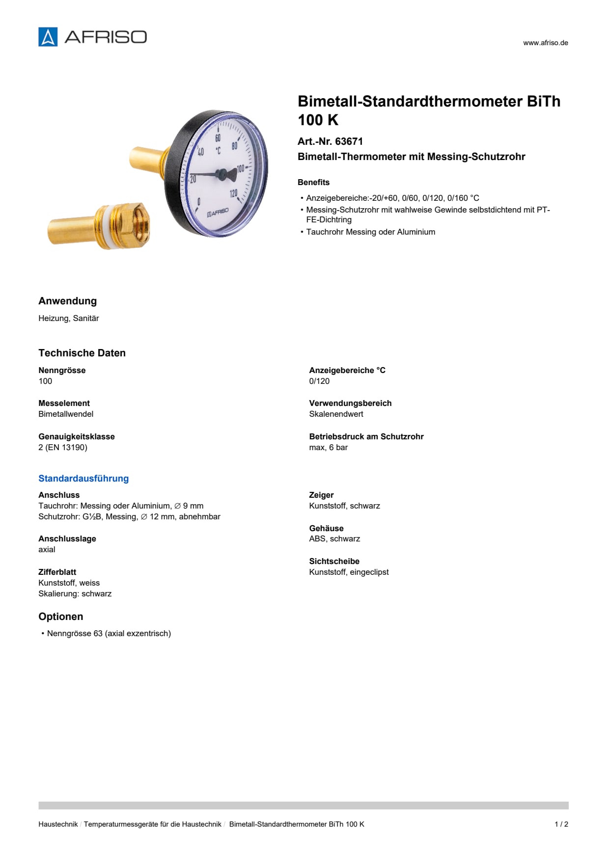 AFRISO_BIMETALL-STANDARDTHERMOMETER-BITH-100-K-BIMETALL-THERMOMETER-MIT-MESSING-SCHUTZR_63671_DEU_CHE.PDF